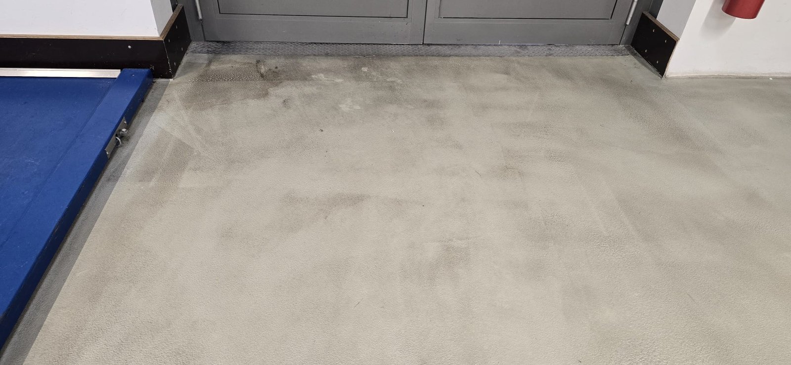 Vorher – verschmutzter Teppichboden