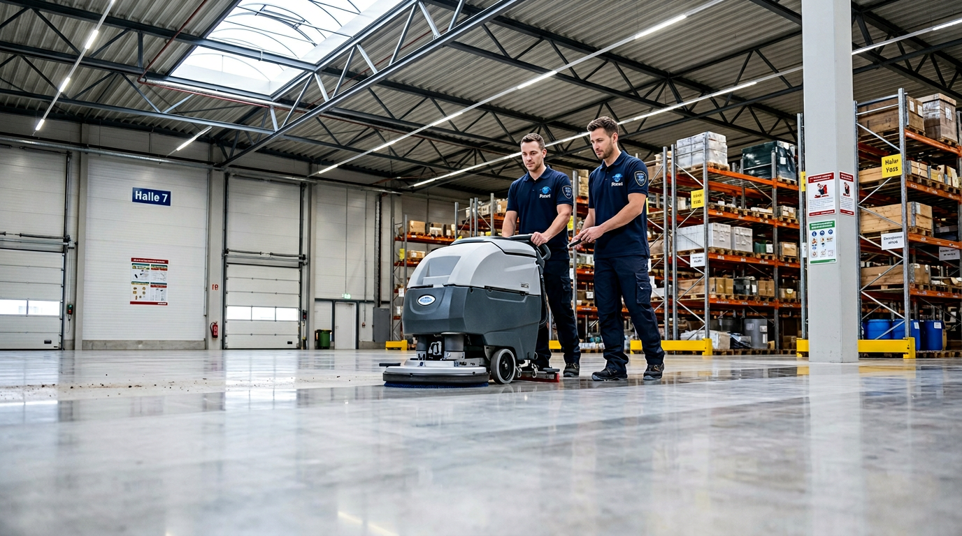 Hallenreinigung – Planet Reinigungsservice Industrie